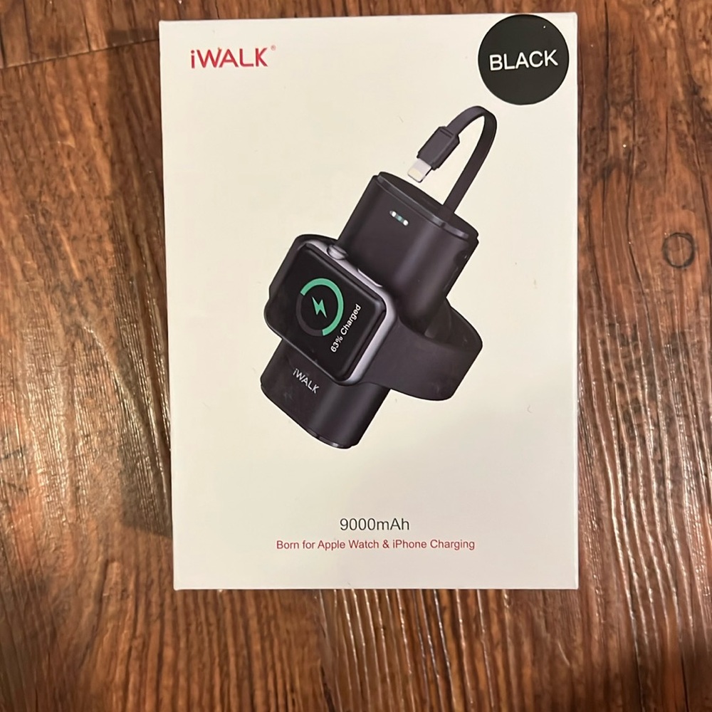 NWT iWALK portable watch charger